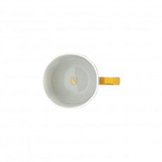 Swarovski x Rosenthal SIGNUM Jonquil Taza con asa y tapa 0,39 L