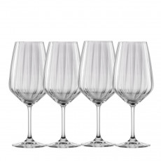Schott Zwiesel Blossom Vaso Spritz / Burdeos con punto de mousse 4 piezas