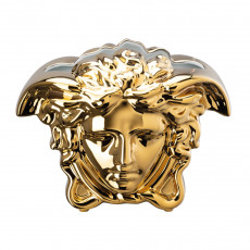 Rosenthal Versace Medusa Grande Vase gold 30 cm