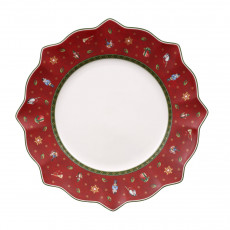 Villeroy & Boch Toy's Delight Plato llano rojo 29 cm