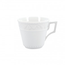 KPM Berlin Kurland Weiß Taza de café superior 0,15 L