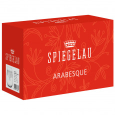 Spiegelau Arabesque Juego de vasos de vidrio de 2 piezas 0,46 L