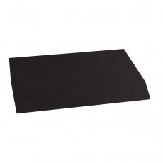 Sambonet Linea Q Tischsets Mantel individual 1 pieza marrón/negro 42x33 cm