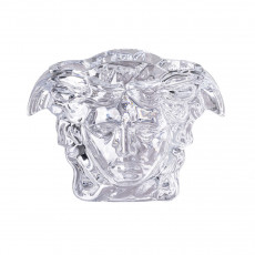 Rosenthal meets Versace Medusa Grande Jarrón de vidrio transparente h: 19 cm
