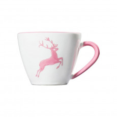 Gmundner Keramik Rosa Hirsch Taza de café Gourmet 0,2 L