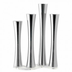 Sambonet Bamboo Candelabro de 4 piezas