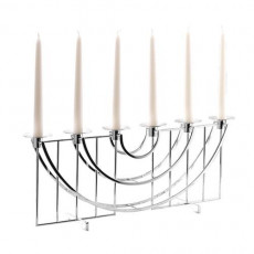 Robbe & Berking Sphinx 925 Candelabro de 6 luces l: 60 cm / h: 23,5 (sin velas)