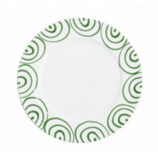 Gmundner Keramik Grüngeflammt Plato gourmet d: 29 cm / h: 2,2 cm