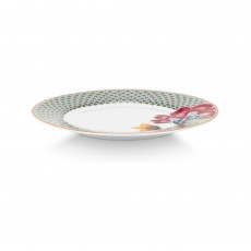 Pip Studio Blooming Tales Blue Speiseteller 26,5 cm