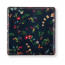 Pip Studio Berry Blues Tablett Metall Mittel 30,5x30,5 cm