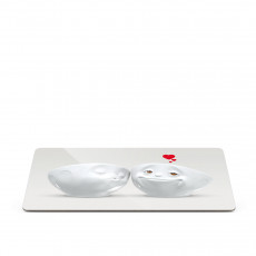 Fiftyeight Products TV Tassen Tabla de desayuno La dulce vida 23x14 cm