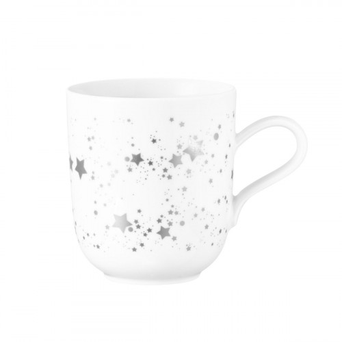 Seltmann Weiden Liberty Silver Stars Muki kahvalla 0,40 L