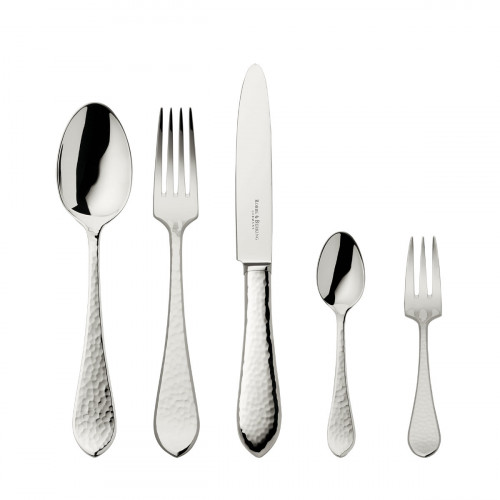 Robbe & Berking Martele 925 Sterling Silber 30-osainen setti 925 Sterling Hopea