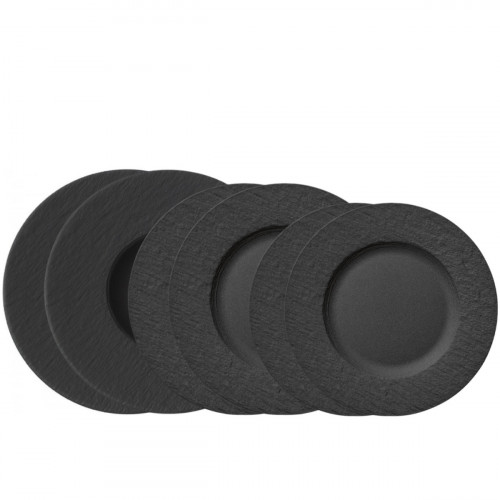 Villeroy & Boch Manufacture Rock Lautaset 6-osainen