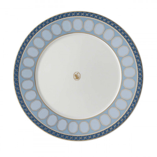 Swarovski x Rosenthal SIGNUM Azure Aamiaislautanen 23 cm