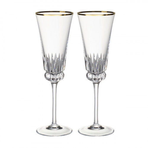 Villeroy & Boch Grand Royal Gold 2-osainen samppanjalasisetti