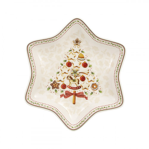 Villeroy & Boch Winter Bakery Delight Keskikokoinen tähtikulho - Puu 24,5 cm