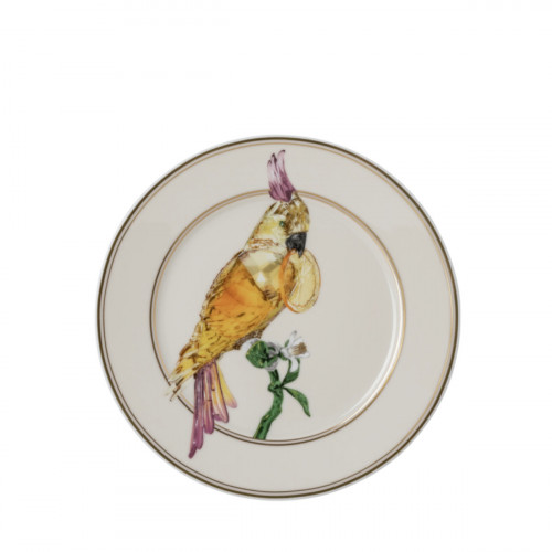 Swarovski x Rosenthal IDYLLIA Cockatoo Leipälautanen 18 cm