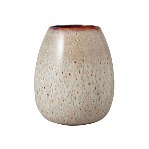 like. by Villeroy & Boch Lave Home Vase Drop beige suuri h: 17,5 cm