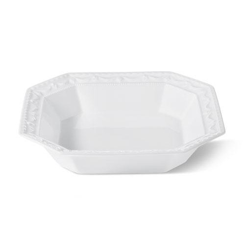 KPM Berlin Kurland Weiß Neliönmuotoinen salaattikulho 23 cm