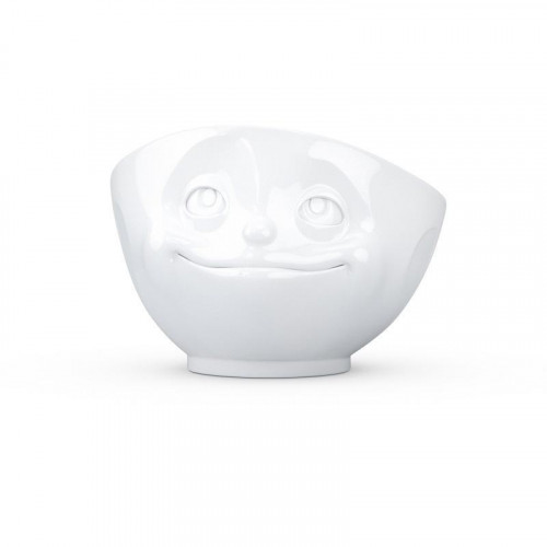 Fiftyeight Products TV Tassen TV Maitokahvikuppi - Valkoinen kulho murskattu / unelmoiva 0,5 L