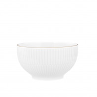 Seltmann Weiden Amina Weiß Goldrand Café au lait kulho 13 cm