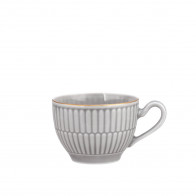 Seltmann Weiden Amina Silbergrau Goldrand Espressokuppi 0,10 L