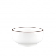 Seltmann Weiden Sento Pure Lines Chocolate Brown Dipschale 8,5 cm