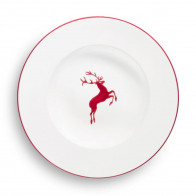 Gmundner Keramik Roter Hirsch Pastalautanen Gourmet d: 29 cm / h: 4,5 cm