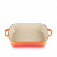 Le Creuset Bräter und Pfannen Spezialitäten Paistinpannu / Baijerilainen paistinpannu uuninpunainen 6,6 L / 37x29 cm
