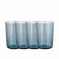 Bitz Kusintha - Glas blue Vesilasit 4 osaa 0,28 L / h: 10 cm
