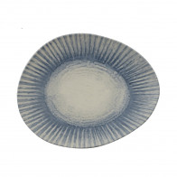 Arthur Krupp Sunlight Blue Soikea lautanen 31x26 cm