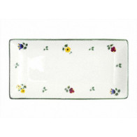 Gmundner Keramik Streublumen Snack-kulho 22 x 11 cm