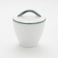 Gmundner Keramik Grüner Rand Sokerikko Gourmet d: 9 cm / h: 10,5 cm