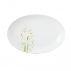 Seltmann Weiden Liberty Meadow Grasses Green Ovaali tarjoilulautanen 31,5x21 cm