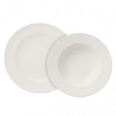 Villeroy & Boch For Me Weiß Ruokailusetti 4 henkilölle 8 osaa