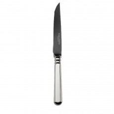 Robbe & Berking Alt-Spaten - 925 Sterling Silber Steakmesser Frozen Black 222 mm