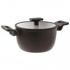Sambonet Titan Pro Aluminium Paistinpannu kannella non-stick d: 24 cm / h: 13,6 cm / 5,5 L