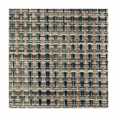 Sambonet Linea Q Tischsets Pöytäliina 1 kpl vaalea rakenne 42x33 cm