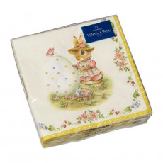 Villeroy & Boch Oster Accessoires Servetti Cocktail 'Hasen Anna & Paul' 20 kappaletta 25x25 cm