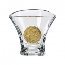 Rosenthal Versace Medusa Madness Vase Glas Clear 18 cm