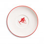 Gmundner Keramik Toni Rubinrot Tee-astia Maxima 18 cm
