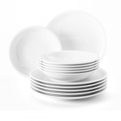 Seltmann Weiden Compact blanc Service de table 12 pièces