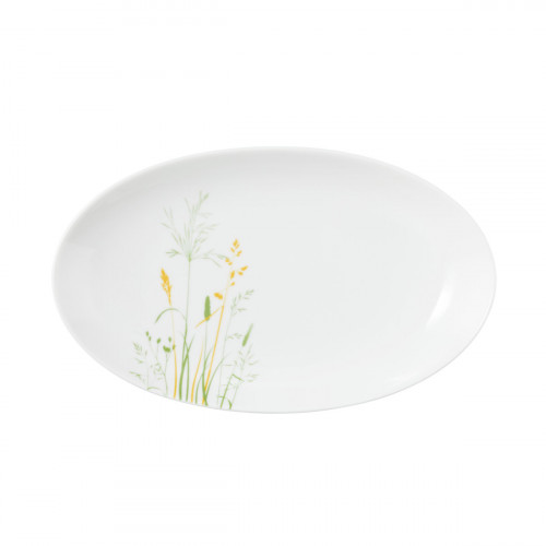 Seltmann Weiden Liberty Meadow Grasses Green Plat de service ovale 24x14,5 cm