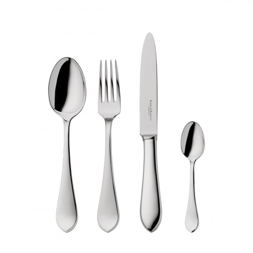 Robbe & Berking Eclipse - 925 Sterling argent Ensemble de couverts de menu 24 pièces
