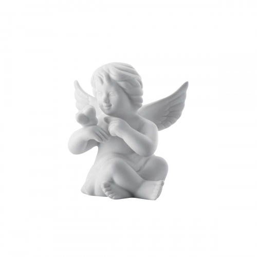 Rosenthal Engel Ange avec petit papillon blanc mat 6,5 cm