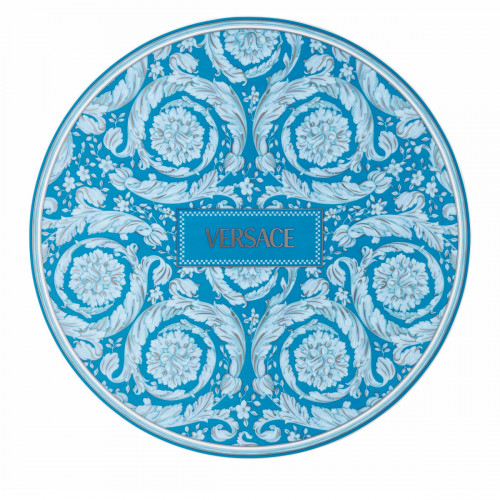 Rosenthal meets Versace Barocco Teal Assiette de présentation 33 cm