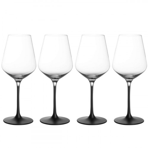 Villeroy & Boch Manufacture Rock Ensemble de verres à vin blanc 4 pièces 380 ml