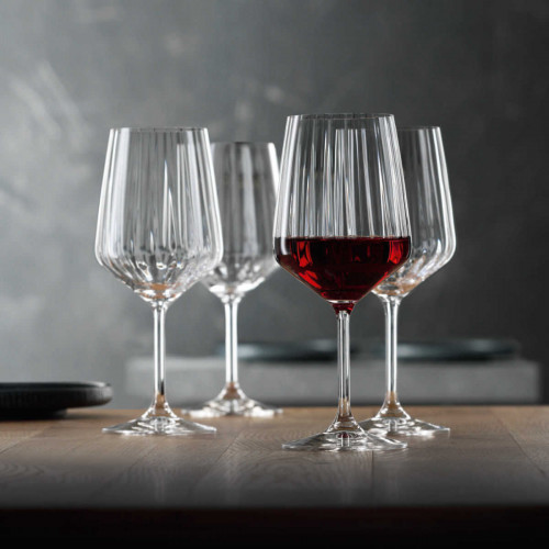Spiegelau Lifestyle Ensemble de 4 verres à vin rouge 0,63 L