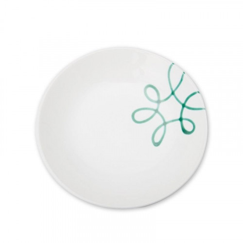 Gmundner céramique Pur Geflammt vert Assiette à soupe Cup d: 20 cm / h: 4,4 cm